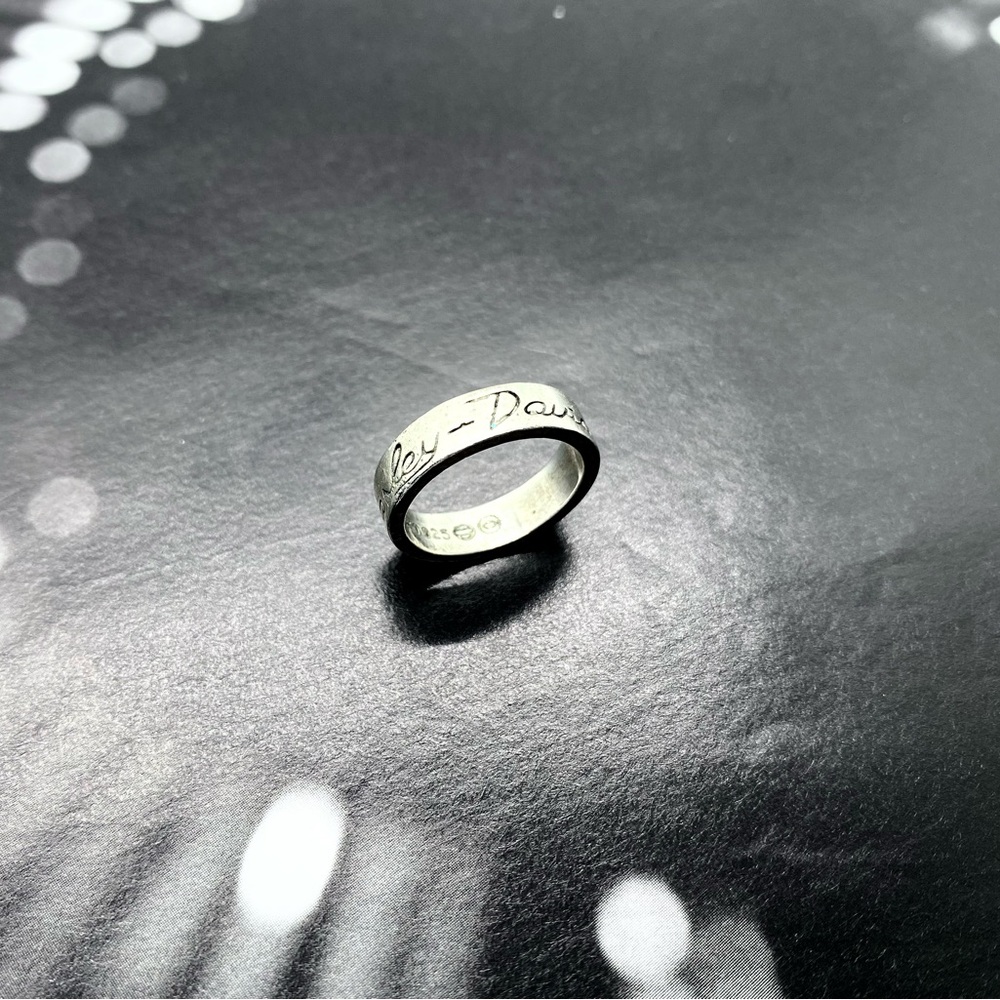 Harley-Davidson Silver Band Ring